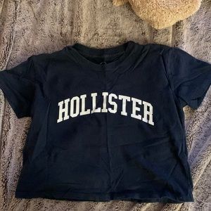 Cropped Hollister t shirt
